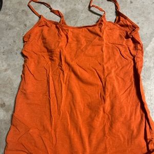 Orang tank top